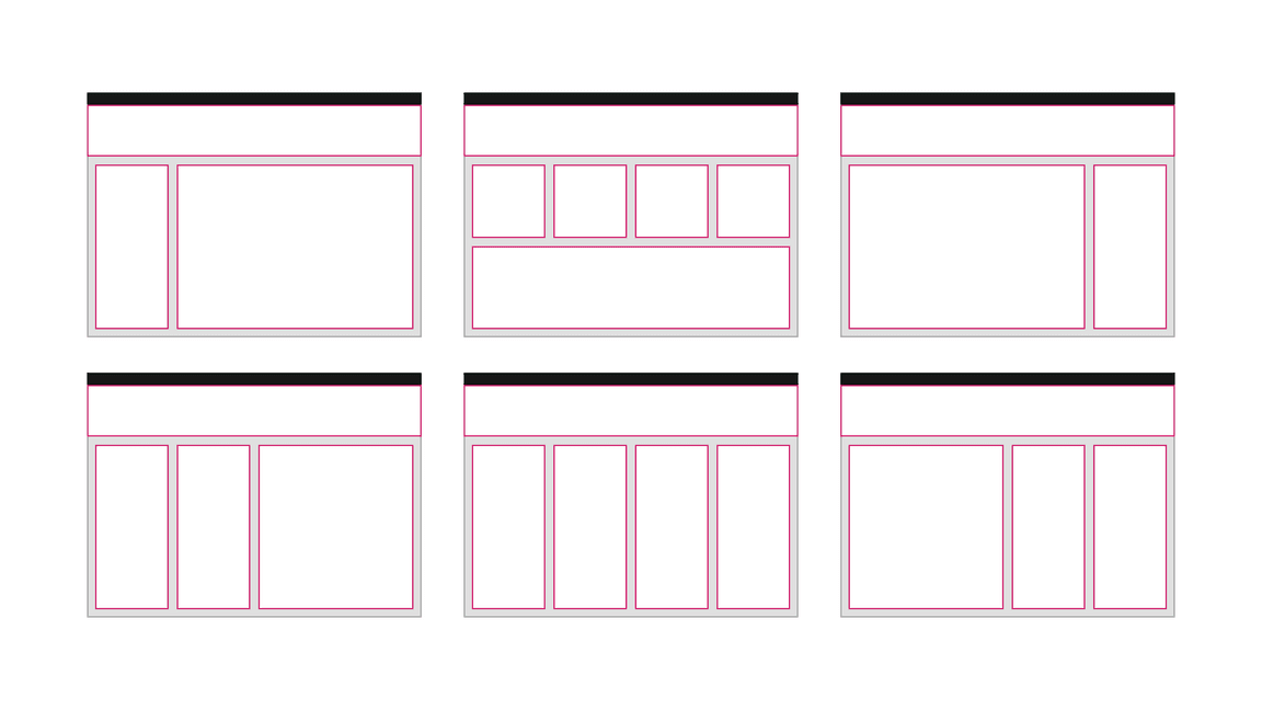 Grid scaffolding illustration